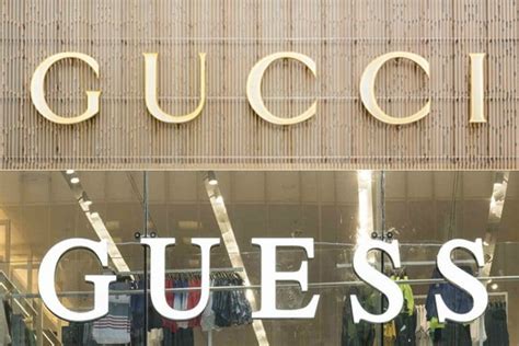 guess or gucci which is better|guess and gucci trademark battle.